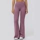 high Waist Flared Yoga Leggings Scrunch Butt Workout Pants
