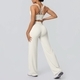 yoga Set Cross Shoulder Strap Bra High Waist Pants Gym Vest