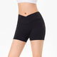 high Waist Yoga Shorts Women Breathable Running Cycling Gym Workout