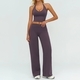 two-Piece Sports Vest Set For Women - Shockproof Fitness Tank Top & Running Tracksuit