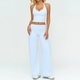 two-Piece Sports Vest Set For Women - Shockproof Fitness Tank Top & Running Tracksuit