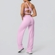 one-Shoulder Yoga Set High Waist Pants Bra Suit