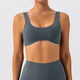 high Support Push-Up Sports Bra With Chest Pad, Breathable Quick Dry Open Back Yoga Bra