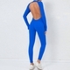women’S Long Sleeve Bodysuit Yoga Set – Gym Workout Sports Jumpsuit