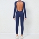 women’S Long Sleeve Bodysuit Yoga Set – Gym Workout Sports Jumpsuit