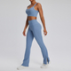 women’S Yoga Tracksuit Set With Zipper Long Sleeve Bodysuit And Shorts
