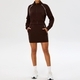 long Sport Jacket Set Women Yoga Slimming Fitness Active Wear