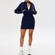 long Sport Jacket Set Women Yoga Slimming Fitness Active Wear