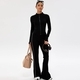 long Sport Jacket Set Women Yoga Slimming Fitness Active Wear