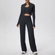 women's Yoga Set With Leggings And Long Sleeve Top