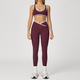 women's Yoga Set 2 Piece Shorts Vest Workout Bra High Waist Gym Flares Legging Fitness Wear