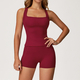 high Waist Leggings And Sports Vest Yoga Set 2 Pieces