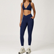 high Waist Leggings And Sports Vest Yoga Set 2 Pieces