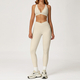 high Waist Leggings And Sports Vest Yoga Set 2 Pieces