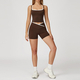 yoga Set 2 Piece Workout Outfit High Waist Leggings Athletic Wear