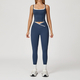 yoga Set 2 Piece Workout Outfit High Waist Leggings Athletic Wear