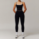 yoga Set 2 Piece Workout Outfit High Waist Leggings Athletic Wear