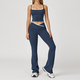 yoga Set 2 Piece Workout Outfit High Waist Leggings Athletic Wear