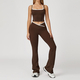 yoga Set 2 Piece Workout Outfit High Waist Leggings Athletic Wear