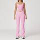 yoga Set 2 Piece Workout Outfit High Waist Leggings Athletic Wear