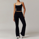 yoga Set 2 Piece Workout Outfit High Waist Leggings Athletic Wear