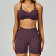 two Piece Yoga Set Women Tracksuit Athletic Gym Sports Bra Leggings
