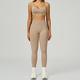 two Piece Yoga Set Women Tracksuit Athletic Gym Sports Bra Leggings