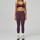 two Piece Yoga Set Women Tracksuit Athletic Gym Sports Bra Leggings