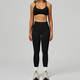 two Piece Yoga Set Women Tracksuit Athletic Gym Sports Bra Leggings