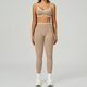 two Piece Yoga Set Women Tracksuit Athletic Gym Sports Bra Leggings