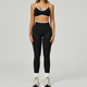two Piece Yoga Set Women Tracksuit Athletic Gym Sports Bra Leggings