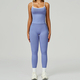two Piece Yoga Set Women Tracksuit Athletic Gym Sports Bra Leggings