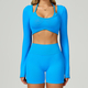 two Piece Yoga Set Women Tracksuit Athletic Gym Sports Bra Leggings