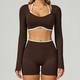 two Piece Yoga Set Women Tracksuit Athletic Gym Sports Bra Leggings