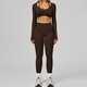 two Piece Yoga Set Women Tracksuit Athletic Gym Sports Bra Leggings