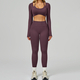 two Piece Yoga Set Women Tracksuit Athletic Gym Sports Bra Leggings