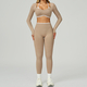 two Piece Yoga Set Women Tracksuit Athletic Gym Sports Bra Leggings
