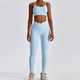 seamless Yoga Set Workout Clothes With Sports Bra And Leggings