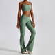 seamless Yoga Set Workout Clothes With Sports Bra And Leggings