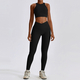 seamless Yoga Set Workout Clothes With Sports Bra And Leggings