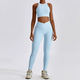 seamless Yoga Set Workout Clothes With Sports Bra And Leggings