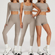 women's Yoga Set 2-Piece No Logo Tank Top High Waist Seamless Shorts Workout Outfit