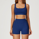 women's Yoga Set 2-Piece No Logo Tank Top High Waist Seamless Shorts Workout Outfit