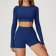 women's Yoga Set 2-Piece No Logo Tank Top High Waist Seamless Shorts Workout Outfit