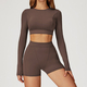 women's Yoga Set 2-Piece No Logo Tank Top High Waist Seamless Shorts Workout Outfit