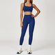 women's Yoga Set 2-Piece No Logo Tank Top High Waist Seamless Shorts Workout Outfit