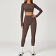 women's Yoga Set 2-Piece No Logo Tank Top High Waist Seamless Shorts Workout Outfit
