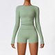 yoga Set For Women Gym 2 Piece Tight Quick-Drying Fitness Wear Outdoor Running Suit Sports High Waist Leggings Workout