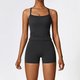 yoga Set For Women Gym 2 Piece Tight Quick-Drying Fitness Wear Outdoor Running Suit Sports High Waist Leggings Workout