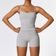 yoga Set For Women Gym 2 Piece Tight Quick-Drying Fitness Wear Outdoor Running Suit Sports High Waist Leggings Workout